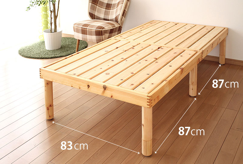 ひのきベッド特集 無垢すのこベッドを買うなら最低価格証明のベット専門店 新井家具ベッド館へ