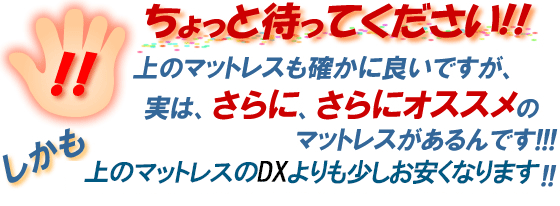 サータ30thアニバーサリーSTよりもっとおすすめのマットレスがあります!!