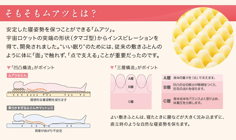 ムアツ スリープスパ muatsu sleep spa「01PLATINUM ハード Sp-2」を 